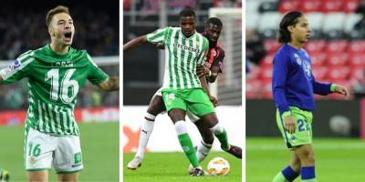 Loren, William Carvalho y Diego Lainez.