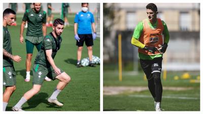 David Ramos y Zarco, con el Betis y el Éibar respectivamente (Fotos: LaLiga / SD Eibar).