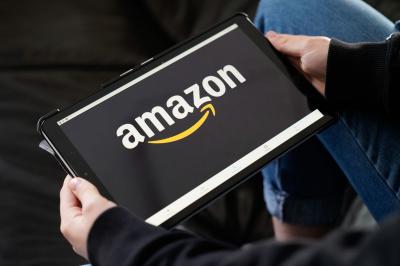 La web de Amazon, en una tablet.