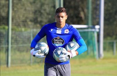 Lucho García, exportero del Dépor en la Ciudad Deportiva de Abegondo (Foto:RCD)
