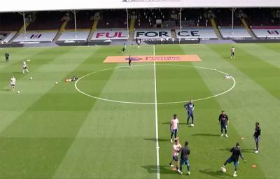 Enfrentamiento de Ceballos con Nketiah.