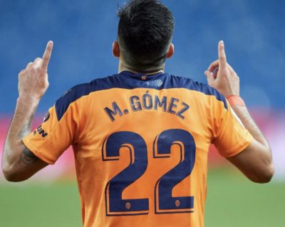Gol de Maxi Gómez (Foto: Valencia CF)