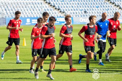 Entrenamiento del Recre (Foto: Twitter).