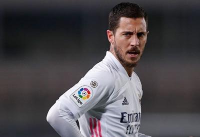 Eden Hazard, en un partido del Real Madrid (Foto: RM).