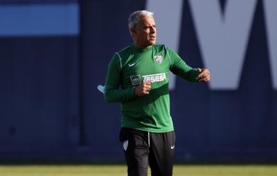 Pellicer, en un entreno de esta semana en el Anexo (Foto: Málaga CF).