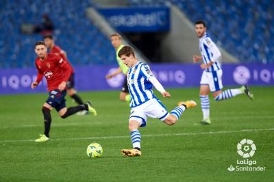 Aihen Muñoz repite titularidad (Foto: LaLiga).