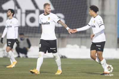 Gol de Koba en Alcorcón (Foto: LaLiga)
