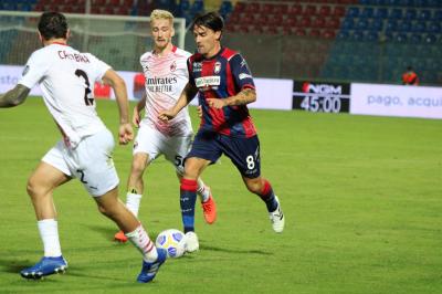 Luca Cigarini con su actual equipo, el FC Crotone (Foto: FC Crotone)