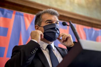 Laporta, antes de ser elegido nuevo presidente del Barcelona (Foto: Cordon Press).