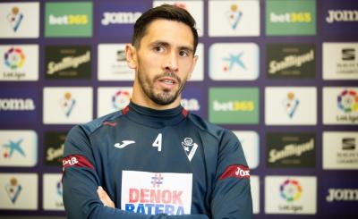 Paulo Oliveira, jugador del Eibar (Foto: SD Eibar).
