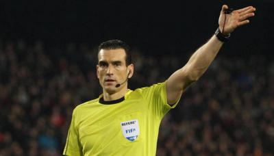 Martínez Munuera, árbitro de la final de Copa Athletic-Barça (Foto: EFE).