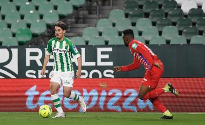 Rodri Sánchez ante el Granada (Foto: Kiko Hurtado).