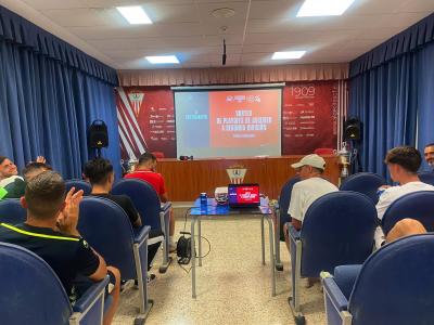 Los jugadores del Algeciras han mostrado mucho respeto por el Sanse (Foto: Algeciras CF).
