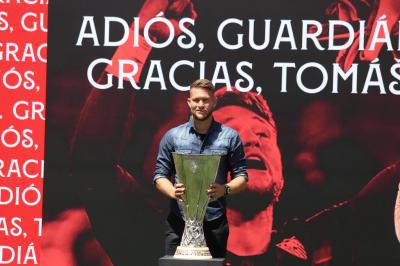 Vaclik se despide del Sevilla FC.