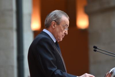 Florentino Pérez, en un acto institucional (Foto: Cordon Press).