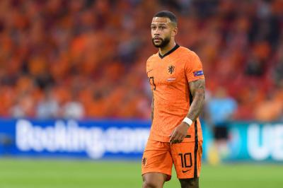 Depay, en un partido de la selección holandesa (FOTO: Cordón Press).