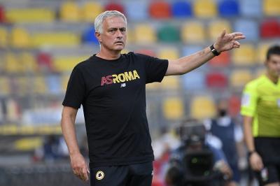 Jose Mourinho, en un partido de pretemporada de la Roma (Foto: Cordon Press).