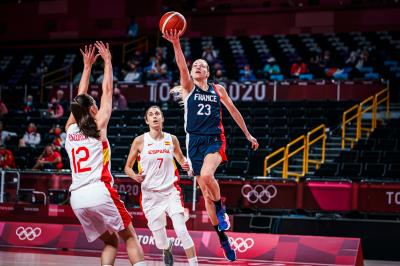 España, contra Francia en los cuartos de final de los Juegos Olímpicos (Foto: FEB).