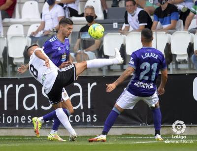 Lance del Burgos-Valladolid (Foto: LaLiga).