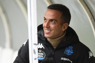 Borja Jiménez, entrenador del Deportivo (Foto: RCD).