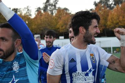 Victoria del Recreativo de Huelva en Los Barrios (Foto: RH).