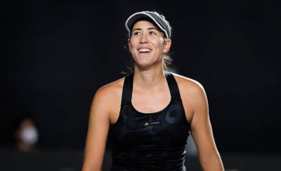 Garbiñe Muguruza, durante las Finales WTA (Foto: Cordon Press).