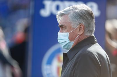 Carlo Ancelotti, en el Getafe-Real Madrid (Foto: Cordon Press).