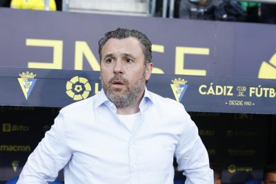 Sergio González, entrenador del Cádiz (Foto: Cristo García)