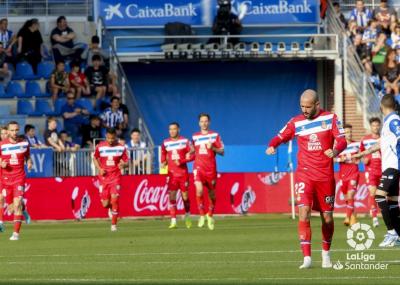 Aleix Vidal, ante el Alavés (Foto: LaLiga).