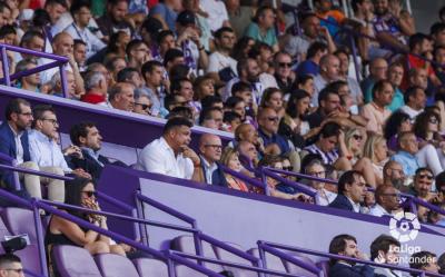 Ronaldo, ante el Villarreal en Zorrilla.