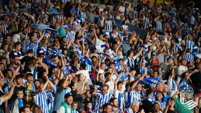 Afición en el Reale Arena (Foto: Real Sociedad)