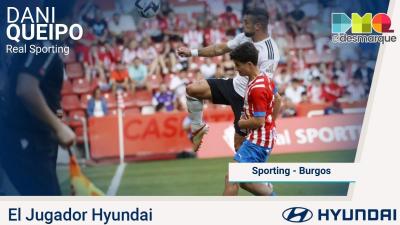 Dani Queipo, Jugador Hyundai del Sporting-Burgos.