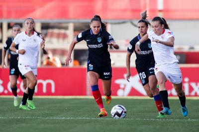 Imagen del Sevilla Fem-Atlético de Madrid (Foto: ATM).