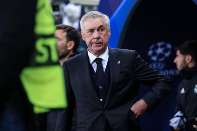 Carlo Ancelotti, en el banquillo del Real Madrid (Foto: Cordon Press).