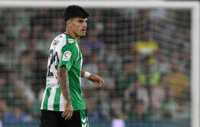Juan Cruz, en el Betis - Almería (Foto: Kiko Hurtado).