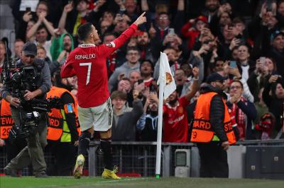 Cristiano Ronaldo con el Manchester United (Foto: Cordon Press).