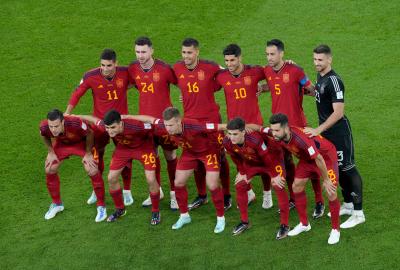 El once de España ante Costa Rica (Foto: Cordon Press).