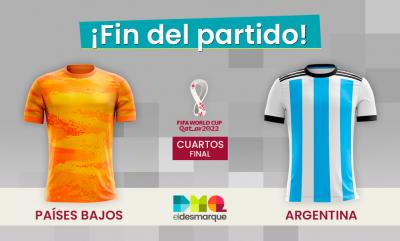 Países Bajos-Argentina, así vivimos en directo los cuartos de final del Mundial de Qatar 2022.