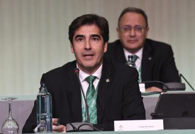 Ángel Haro, en la Junta (Foto: Kiko Hurtado)