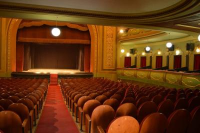 Teatro Cerezo en Carmona, sede de los Premios periodistas deportivos de Andalucía.