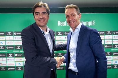 Ángel Haro y Ramón Planes (Foto: Real Betis)