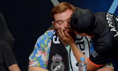 El beso en la boca de Buyer a Ibai