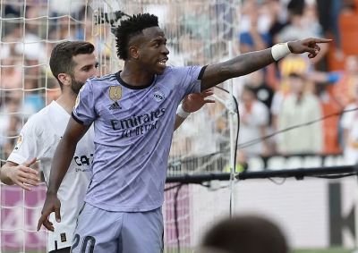Vinícius en Mestalla (Foto: EFE)