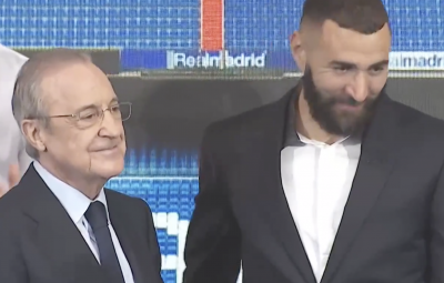 Florentino Pérez y Benzema