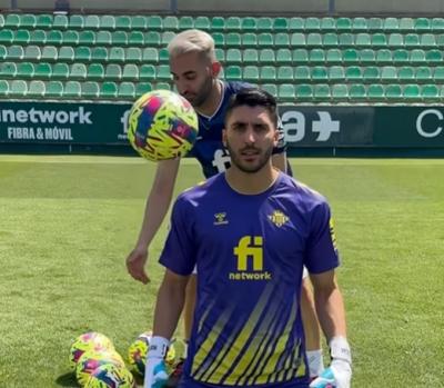 Rui Silva con Mo Ali.