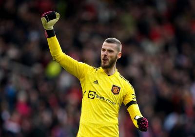 David De Gea, portero del Manchester United. Fuente: Cordon Press