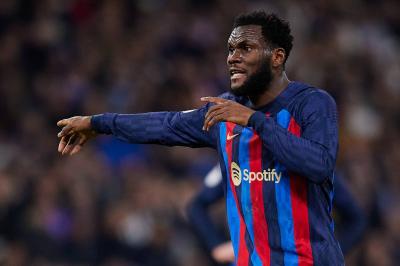 Franck Kessié del FC Barcelona durante un partido de LaLiga (Foto: Cordon Press)