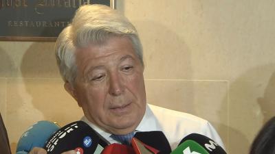Enrique Cerezo defiende a Joao Félix en la tradicional cena del Atleti en Segovia