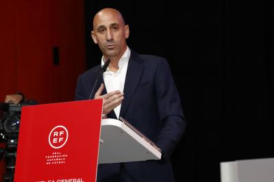 Rubiales, en la Asamblea de la RFEF.