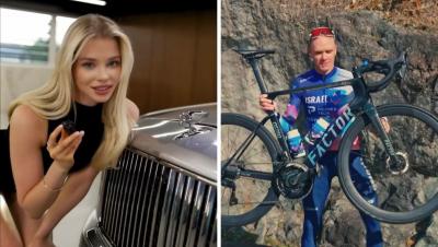 Chris Froome parodia el anuncio de Bentley.